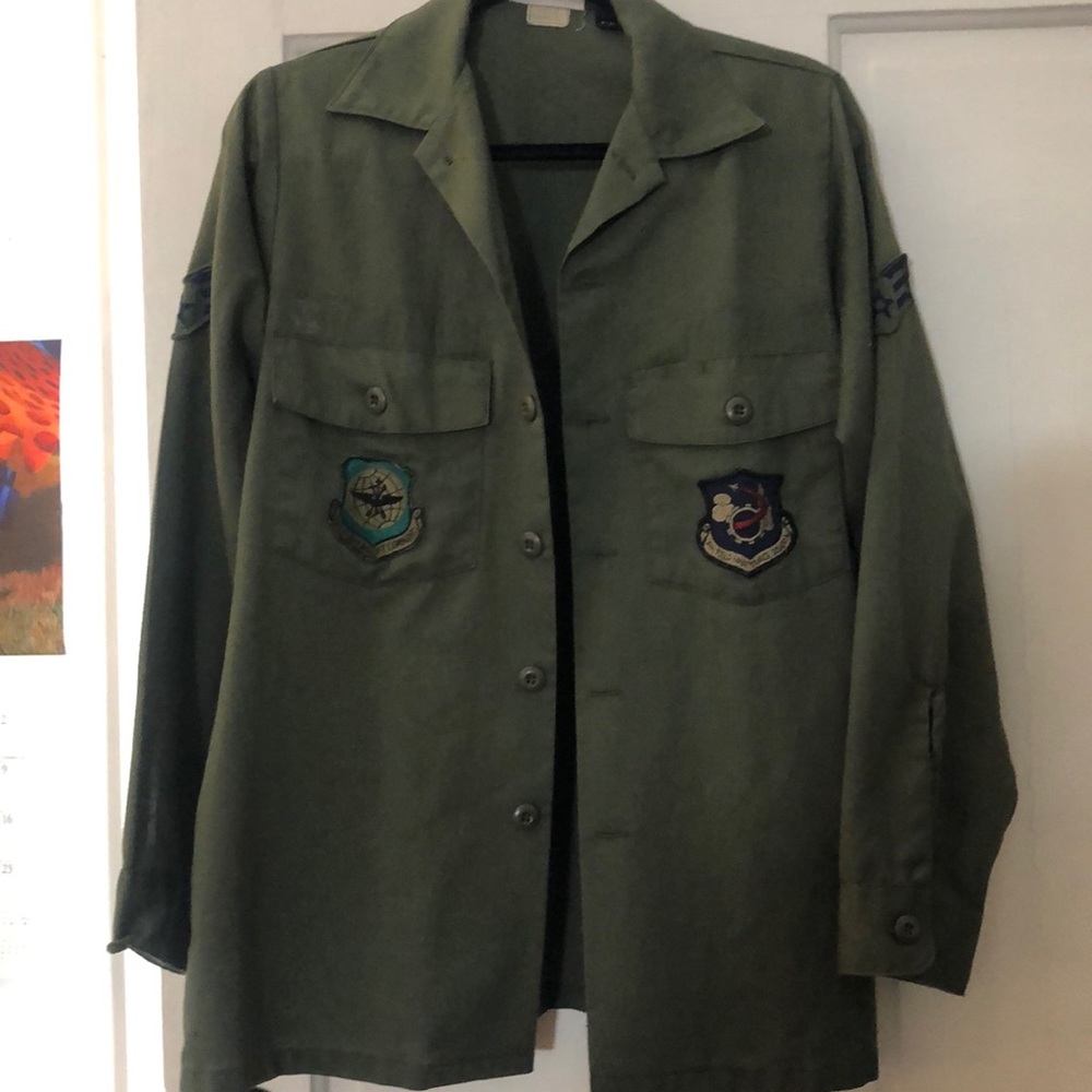 Vintage style military over shirt/jacket